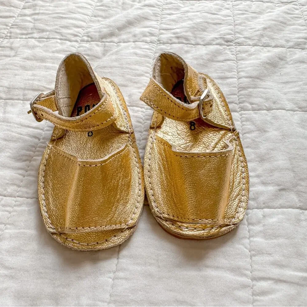 PONS Little Frailera Metallic Gold 8